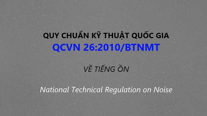 Quy chuẩn kỹ thuật quốc tế về tiếng ồn môi trường Quy chuẩn kỹ thuật quốc tế về tiếng ồn môi trường