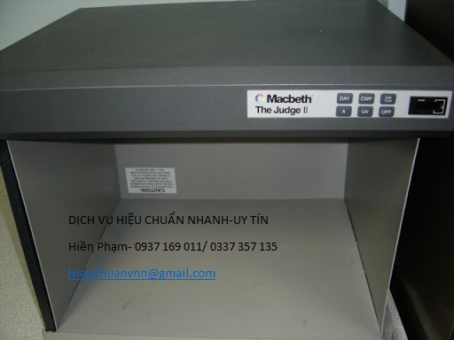 QUY TRÌNH HIỆU CHUẨN TỦ SOI MÀU VẢI THEO ISO 17025/ AATCC QUY TRÌNH HIỆU CHUẨN TỦ SOI MÀU VẢI THEO ISO 17025/ AATCC