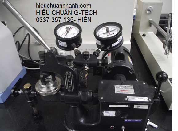 Hiệu chuẩn Mullen Tester STANDEX- Hiệu chuẩn nhanh Hiệu chuẩn Mullen Tester STANDEX- Hiệu chuẩn nhanh