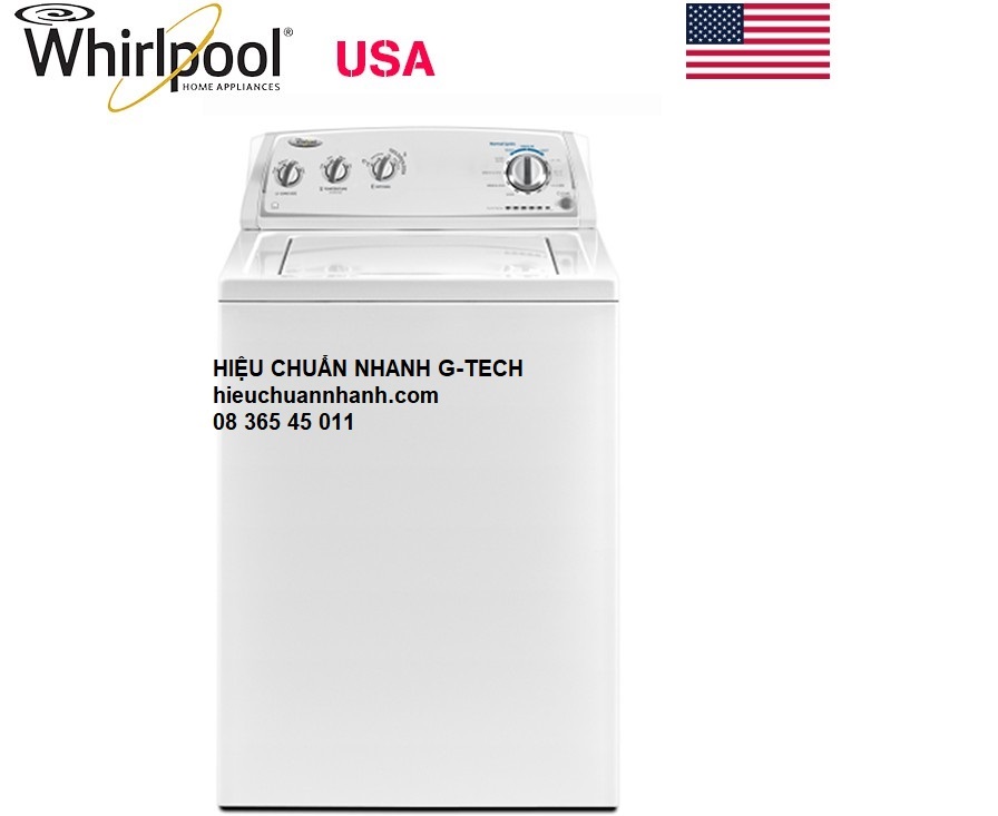 Hiệu chuẩn máy giặt/ Washing Machine WHIRLPOOL 3LWTW4840YW1- Hiệu chuẩn nhanh Hiệu chuẩn máy giặt/ Washing Machine WHIRLPOOL 3LWTW4840YW1- Hiệu chuẩn nhanh
