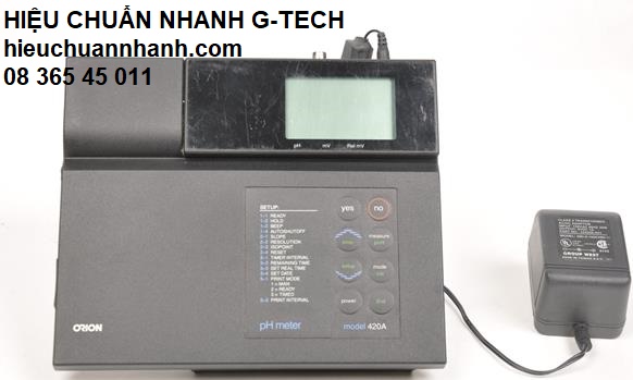Hiệu chuẩn máy đo pH/ pH Meter ORION 420A- Hiệu chuẩn nhanh Hiệu chuẩn máy đo pH/ pH Meter ORION 420A- Hiệu chuẩn nhanh