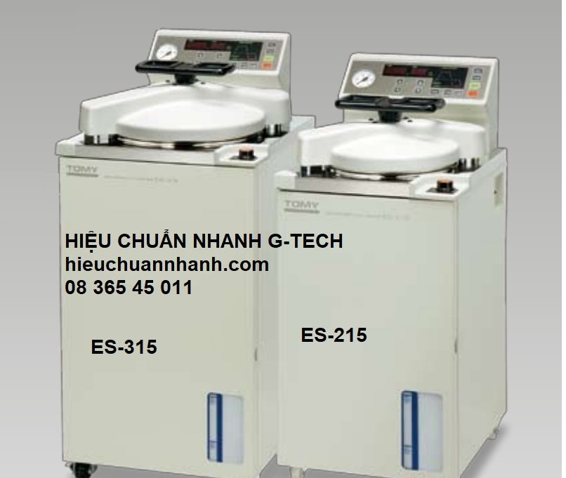 Hiệu chuẩn nồi hấp tiệt trùng TOMY ES-315/ ES-215/ Autoclave- Hiệu chuẩn nhanh Hiệu chuẩn nồi hấp tiệt trùng TOMY ES-315/ ES-215/ Autoclave- Hiệu chuẩn nhanh