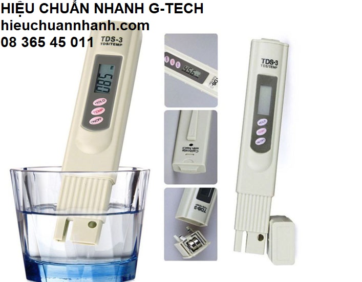 Hiệu chuẩn máy đo tổng chất rắn hòa tan TDS Hiệu chuẩn máy đo tổng chất rắn hòa tan TDS