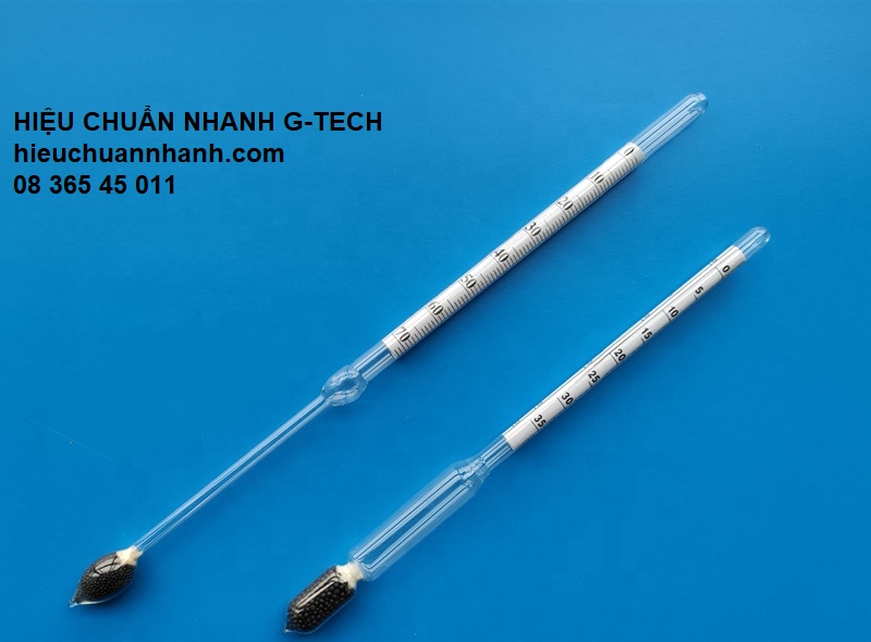 Hiệu chuẩn thiết bị đo tỷ trọng/ tỷ trọng kế Hiệu chuẩn thiết bị đo tỷ trọng/ tỷ trọng kế