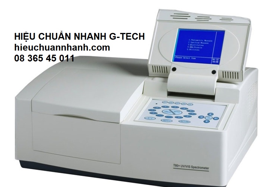 Hiệu chuẩn máy quang phổ tử ngoại khả biến UV-VIS Hiệu chuẩn máy quang phổ tử ngoại khả biến UV-VIS