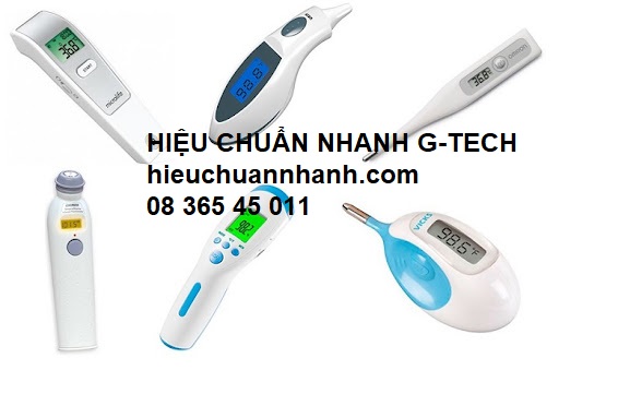 Hiệu chuẩn nhiệt kế điện tử đo tráng/ đo tai/ hồng ngoại- thiết bị y tế Hiệu chuẩn nhiệt kế điện tử đo tráng/ đo tai/ hồng ngoại- thiết bị y tế