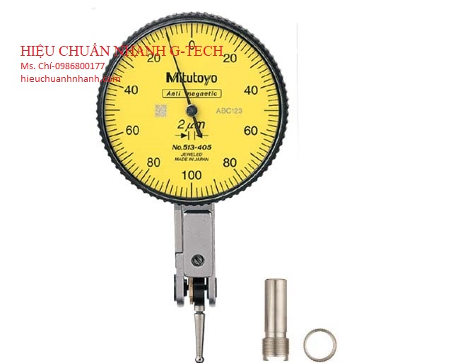 Hiệu chuẩn đồng hồ so MITUTOYO 513-405-10E ( 0.2mm/0.002mm).Hiệu chuẩn nhanh G-tech Hiệu chuẩn đồng hồ so MITUTOYO 513-405-10E ( 0.2mm/0.002mm).Hiệu chuẩn nhanh G-tech