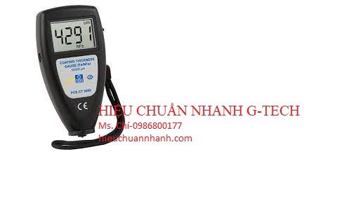 Hiệu chuẩn máy đo độ dày lớp phủ PCE CT 23BT (0~1500µm).Hiệu chuẩn nhanh G-tech  Hiệu chuẩn máy đo độ dày lớp phủ PCE CT 23BT (0~1500µm).Hiệu chuẩn nhanh G-tech
