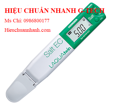 Hiệu chuẩn bút đo độ mặn cầm tay HORIBA SALT-11.Hiệu chuẩn nhanh G-tech Hiệu chuẩn bút đo độ mặn cầm tay HORIBA SALT-11.Hiệu chuẩn nhanh G-tech
