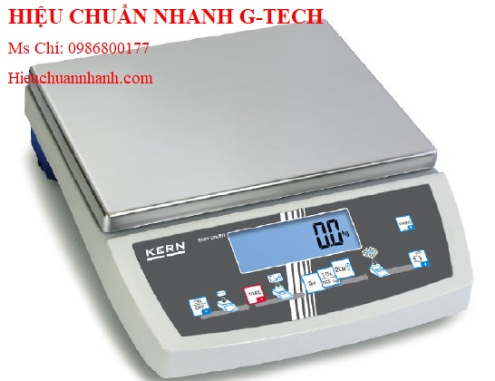 Hiệu chuẩn cân đếm KERN CDS 16K0.1 (16kg, 0.1g).Hiệu chuẩn nhanh G-tech  Hiệu chuẩn cân đếm KERN CDS 16K0.1 (16kg, 0.1g).Hiệu chuẩn nhanh G-tech
