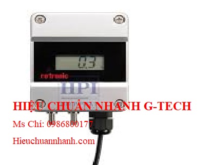 Hiệu chuẩn thiết bị đo và chuyển đổi tín hiệu áp suất chênh lệch Rotronic PF1.Hiệu chuẩn nhanh G-tech Hiệu chuẩn thiết bị đo và chuyển đổi tín hiệu áp suất chênh lệch Rotronic PF1.Hiệu chuẩn nhanh G-tech