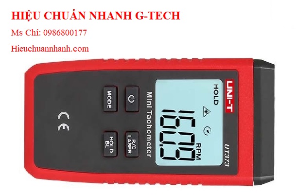 Hiệu chuẩn máy đo tốc độ vòng quay UNI-T UT373 (99999RPM).Hiệu chuẩn nhanh G-tech Hiệu chuẩn máy đo tốc độ vòng quay UNI-T UT373 (99999RPM).Hiệu chuẩn nhanh G-tech