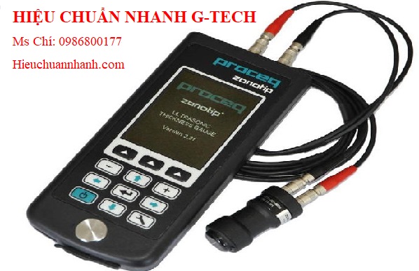 Hiệu chuẩn máy đo độ dày bằng siêu âm Proceq Zonotip+ (A-scan), 300mm, đo qua lớp sơn).Hiệu chuẩn nhanh G-tech Hiệu chuẩn máy đo độ dày bằng siêu âm Proceq Zonotip+ (A-scan), 300mm, đo qua lớp sơn).Hiệu chuẩn nhanh G-tech