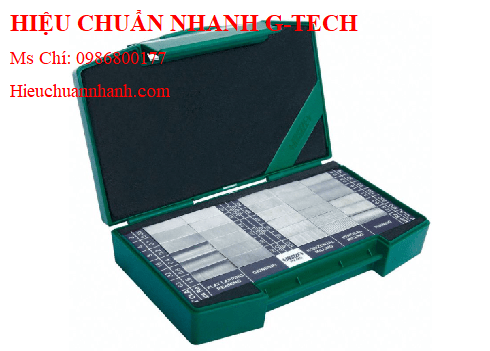 Hiệu chuẩn  bộ căn mẫu độ nhám bề mặt INSIZE ISR-CS319 (8 khối mẫu).Hiệu chuẩn nhanh G-tech Hiệu chuẩn  bộ căn mẫu độ nhám bề mặt INSIZE ISR-CS319 (8 khối mẫu).Hiệu chuẩn nhanh G-tech