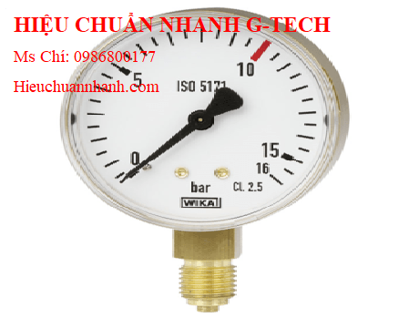 Hiệu chuẩn đồng hồ đo áp suất Wika 111.12 (10 kg/cm²(psi), dial 40).Hiệu chuẩn nhanh G-tech  Hiệu chuẩn đồng hồ đo áp suất Wika 111.12 (10 kg/cm²(psi), dial 40).Hiệu chuẩn nhanh G-tech