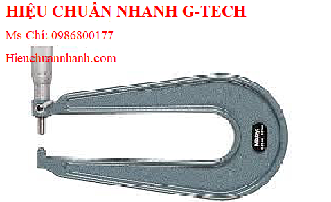 Hiệu chuẩn Panme đo ngoài chiều dày tấm kim loại Mitutoyo 118-114 (0-25mm/ 0.01mm).Hiệu chuẩn nhanh G-tech Hiệu chuẩn Panme đo ngoài chiều dày tấm kim loại Mitutoyo 118-114 (0-25mm/ 0.01mm).Hiệu chuẩn nhanh G-tech