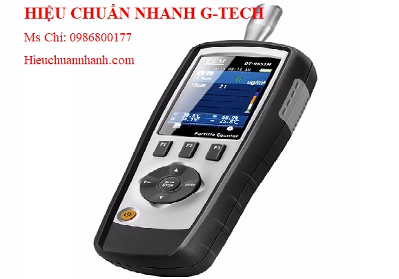 Hiệu chuẩn  máy đếm hạt tiểu phân CEM DT-9851M.Hiệu chuẩn nhanh G-tech Hiệu chuẩn  máy đếm hạt tiểu phân CEM DT-9851M.Hiệu chuẩn nhanh G-tech