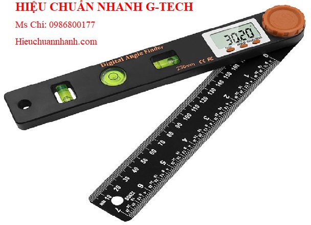 Hiệu chuẩn  thước đo góc đế rộng INSIZE 4747-120 (45°; 120x80mm).Hiệu chuẩn nhanh G-tech