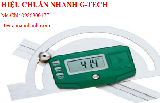 Hiệu chuẩn thước đo góc điện tử INSIZE 4778-100 (0-180°, 126x150mm, 0.05°).Hiệu chuẩn nhanh G-tech  Hiệu chuẩn thước đo góc điện tử INSIZE 4778-100 (0-180°, 126x150mm, 0.05°).Hiệu chuẩn nhanh G-tech
