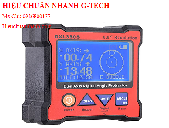 Hiệu chuẩn máy đo góc điện tử đế từ Roeckle DXL360S V3.2 (360°/± 40°, 0.01°).Hiệu chuẩn nhanh G-tech Hiệu chuẩn máy đo góc điện tử đế từ Roeckle DXL360S V3.2 (360°/± 40°, 0.01°).Hiệu chuẩn nhanh G-tech