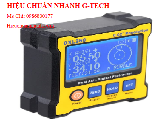 Hiệu chuẩn máy đo góc điện tử đế từ Roeckle DXL360 V3.0 (360°/± 40°, 0.02°).Hiệu chuẩn nhanh G-tech Hiệu chuẩn máy đo góc điện tử đế từ Roeckle DXL360 V3.0 (360°/± 40°, 0.02°).Hiệu chuẩn nhanh G-tech