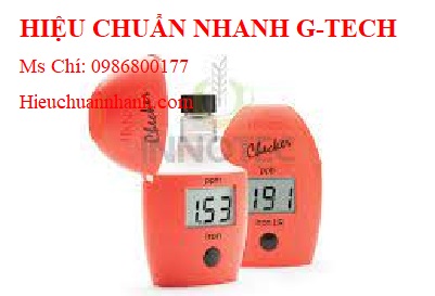 Hiệu chuẩn máy đo sắt HANNA HI721 (0.00 đến 5.00 ppm).Hiệu chuẩn nhanh G-tech   Hiệu chuẩn máy đo sắt HANNA HI721 (0.00 đến 5.00 ppm).Hiệu chuẩn nhanh G-tech