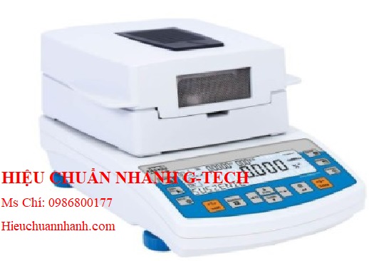 Hiệu chuẩn cân sấy ẩm 210 x 0.001g MA 210.R MRC.Hiệu chuẩn nhanh G-tech Hiệu chuẩn cân sấy ẩm 210 x 0.001g MA 210.R MRC.Hiệu chuẩn nhanh G-tech