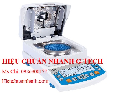 Hiệu chuẩn cân sấy ẩm 210 x 0.001g MA 210.X2.A MRC.Hiệu chuẩn nhanh G-tech Hiệu chuẩn cân sấy ẩm 210 x 0.001g MA 210.X2.A MRC.Hiệu chuẩn nhanh G-tech