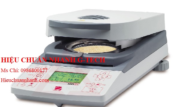 Hiệu chuẩn cân sấy ẩm MB45 Ohaus.Hiệu chuẩn nhanh G-tech Hiệu chuẩn cân sấy ẩm MB45 Ohaus.Hiệu chuẩn nhanh G-tech