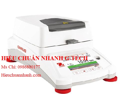 Hiệu chuẩn cân phân tích độ ẩm (120g x 1mg) MB120 Ohaus.Hiệu chuẩn nhanh G-tech Hiệu chuẩn cân phân tích độ ẩm (120g x 1mg) MB120 Ohaus.Hiệu chuẩn nhanh G-tech