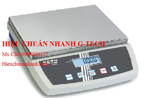 Hiệu chuẩn cân kỹ thuật 1 số lẻ (15 kg/0.5 g) FKB 15K0.5A Kern.Hiệu chuẩn nhanh G-tech Hiệu chuẩn cân kỹ thuật 1 số lẻ (15 kg/0.5 g) FKB 15K0.5A Kern.Hiệu chuẩn nhanh G-tech