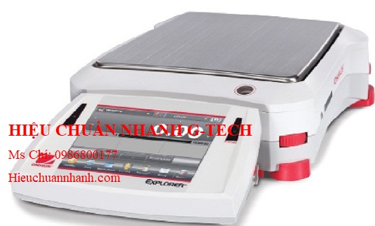 Hiệu chuẩn cân kĩ thuật 2 số lẻ (2200g x 0.01g) EX2202 Ohaus.Hiệu chuẩn nhanh G-tech Hiệu chuẩn cân kĩ thuật 2 số lẻ (2200g x 0.01g) EX2202 Ohaus.Hiệu chuẩn nhanh G-tech