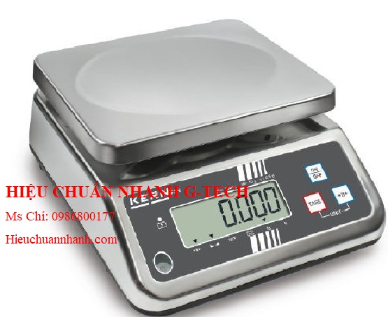 Hiệu chuẩn cân điện tử chống nước FFN 1K-4NM (1.5 kg/0.5g, IP65) Kern.Hiệu chuẩn nhanh G-tech Hiệu chuẩn cân điện tử chống nước FFN 1K-4NM (1.5 kg/0.5g, IP65) Kern.Hiệu chuẩn nhanh G-tech