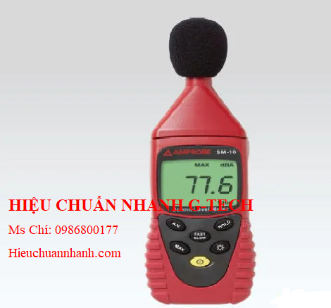 Hiệu chuẩn thiết bị đo độ ồn âm thanh Amprobe SM-10 Amprobe SM-10.Hiệu chuẩn nhanh G-tech  Hiệu chuẩn thiết bị đo độ ồn âm thanh Amprobe SM-10 Amprobe SM-10.Hiệu chuẩn nhanh G-tech
