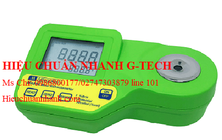 Hiệu chuẩn khúc xạ kế đo độ ngọt rượu & nho Milwaukee MA884.Hiệu chuẩn nhanh G-tech