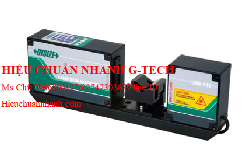 Hiệu chuẩn panme đo quét laser INSIZE LDM-030 (0.1~30mm; 0.2 μm).Hiệu chuẩn nhanh G-tech