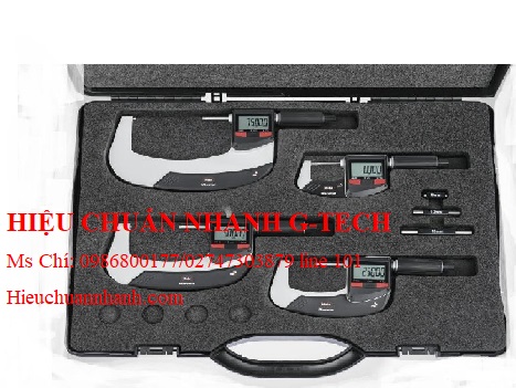 Hiệu chuẩn panme đo ngoài điện tử Mahr 4157015KAL (40 EWR, 0-100mm, IP65 ).Hiệu chuẩn nhanh G-tech