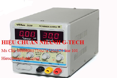 Hiệu chuẩn nguồn một chiều YIHUA 305D II.Hiệu chuẩn nhanh G-tech