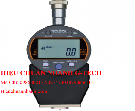 Hiệu chuẩn TECLOCK GSD-706K Digital Durometer.Hiệu chuẩn nhanh G-tech