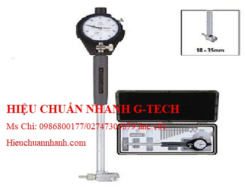 Hiệu chuẩn đồng hồ đo lỗ Mitutoyo 511-711 (18-35mm/ 0.01mm, bao gồm đồng hồ so).Hiệu chuẩn nhanh G-tech Hiệu chuẩn đồng hồ đo lỗ Mitutoyo 511-711 (18-35mm/ 0.01mm, bao gồm đồng hồ so).Hiệu chuẩn nhanh G-tech