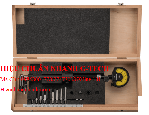 Hiệu chuẩn  đồng hồ đo lỗ tự chỉnh tâm Mahr 4474630 (844 NR, 290–530mm, 3µm).Hiệu chuẩn nhanh G-tech