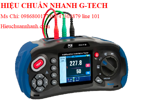 Hiệu chuẩn thiết bị kiểm tra cách điện PCE ITE 50 (1000 MΩ, 1000V).Hiệu chuẩn nhanh G-tech Hiệu chuẩn thiết bị kiểm tra cách điện PCE ITE 50 (1000 MΩ, 1000V).Hiệu chuẩn nhanh G-tech