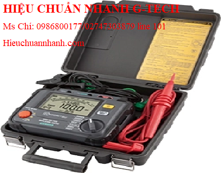 Hiệu chuẩn máy đo điện trở cách điện KYORITSU 3127 (9.99TΩ/ 5000V).Hiệu chuẩn nhanh G-tech
