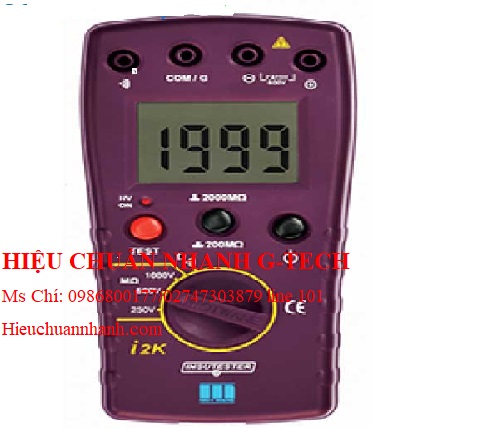 Hiệu chuẩn máy kiểm tra cách điện Motwane i2K (200MΩ, 2000MΩ).Hiệu chuẩn nhanh G-tech Hiệu chuẩn máy kiểm tra cách điện Motwane i2K (200MΩ, 2000MΩ).Hiệu chuẩn nhanh G-tech