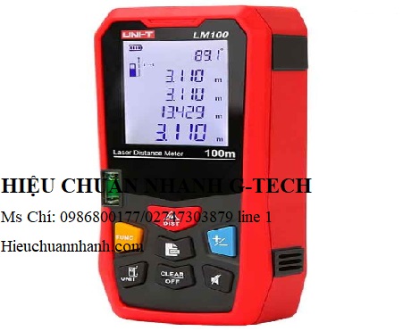 Mua bán máy đo khoảng cách laze UNI-T LM100A (100m) kèm hiệu chuẩn.Hiệu chuẩn G-tech Mua bán máy đo khoảng cách laze UNI-T LM100A (100m) kèm hiệu chuẩn.Hiệu chuẩn G-tech