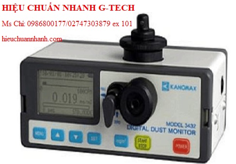 Phân Phối Máy Đo Nồng Độ Bụi, Model: 3432 Kèm Hiệu Chuẩn.Hiệu Chuẩn Nhanh G-tech Phân Phối Máy Đo Nồng Độ Bụi, Model: 3432 Kèm Hiệu Chuẩn.Hiệu Chuẩn Nhanh G-tech