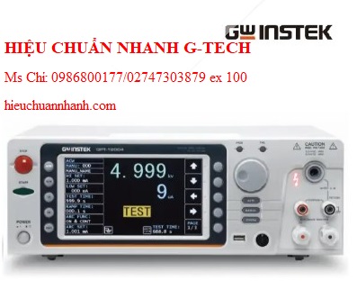 Phân Phối Máy Kiểm Tra An Toàn Điện, Model: GPT-12004 (AC/DC/IR/GB) Kèm Hiệu Chuẩn
