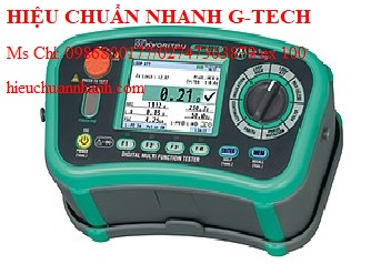Hiệu chuẩn thiết bị đo điện đa năng KYORITSU KEW 6516 (2000Ω/1000V). Hiệu chuẩn nhanh G-tech Hiệu chuẩn thiết bị đo điện đa năng KYORITSU KEW 6516 (2000Ω/1000V). Hiệu chuẩn nhanh G-tech