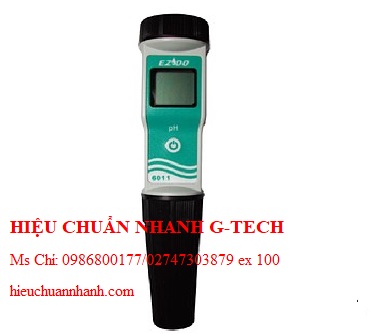 Hiệu chuẩn máy đo pH cầm tay (chống nước) EZDO 6011 (0~14.0 pH; ±0.1+1 digit). Hiệu chuẩn nhanh G-tech Hiệu chuẩn máy đo pH cầm tay (chống nước) EZDO 6011 (0~14.0 pH; ±0.1+1 digit). Hiệu chuẩn nhanh G-tech