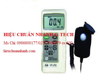 Hiệu chuẩn thiết bị đo cường độ ánh sáng TENMARS YF-170 (20000Lux). Hiệu chuẩn nhanh G-tech Hiệu chuẩn thiết bị đo cường độ ánh sáng TENMARS YF-170 (20000Lux). Hiệu chuẩn nhanh G-tech